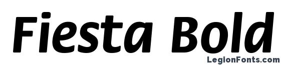 Fiesta Bold font, free Fiesta Bold font, preview Fiesta Bold font