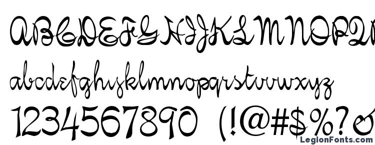glyphs Figaro script font, сharacters Figaro script font, symbols Figaro script font, character map Figaro script font, preview Figaro script font, abc Figaro script font, Figaro script font