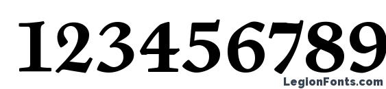 Figural Bold Plain Font, Number Fonts