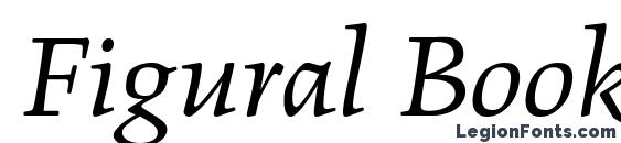 Figural Book Italic Plain Font