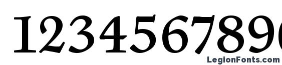 Figural Medium Plain Font, Number Fonts