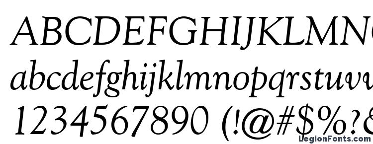 глифы шрифта Filco Olde Style Italic, символы шрифта Filco Olde Style Italic, символьная карта шрифта Filco Olde Style Italic, предварительный просмотр шрифта Filco Olde Style Italic, алфавит шрифта Filco Olde Style Italic, шрифт Filco Olde Style Italic