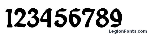 Fin fraktur Font, Number Fonts