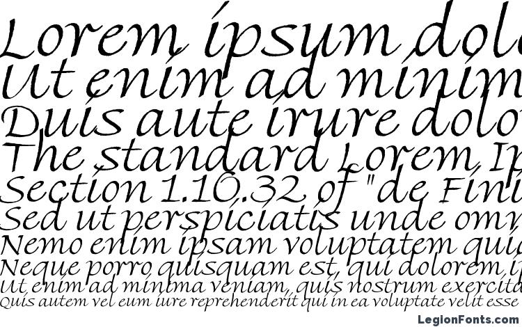 specimens Finehand font, sample Finehand font, an example of writing Finehand font, review Finehand font, preview Finehand font, Finehand font