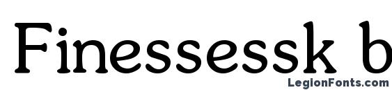 Finessessk bold Font