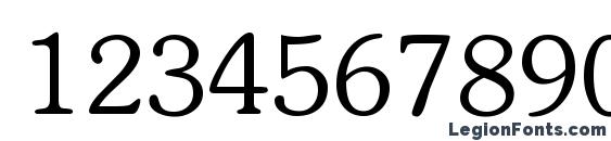 Finessessk Font, Number Fonts