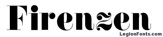 Firenzen font, free Firenzen font, preview Firenzen font