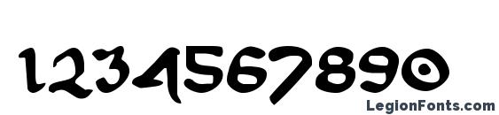 First Order Font, Number Fonts