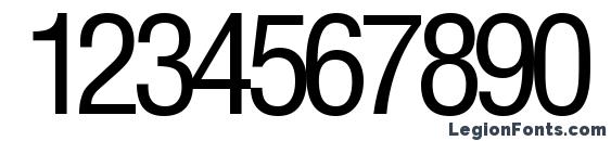 First regular ttstd Font, Number Fonts