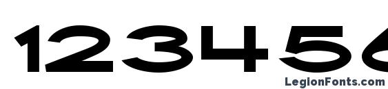 FirstBlindTwo Regular Font, Number Fonts