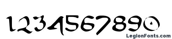 Firstv2l Font, Number Fonts