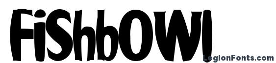 Fishbowl font, free Fishbowl font, preview Fishbowl font