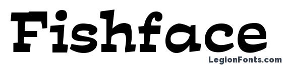 шрифт Fishface, бесплатный шрифт Fishface, предварительный просмотр шрифта Fishface