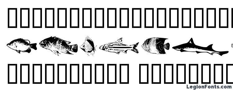 глифы шрифта FishyPrint Two AOE, символы шрифта FishyPrint Two AOE, символьная карта шрифта FishyPrint Two AOE, предварительный просмотр шрифта FishyPrint Two AOE, алфавит шрифта FishyPrint Two AOE, шрифт FishyPrint Two AOE