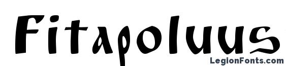 шрифт Fitapoluustavc, бесплатный шрифт Fitapoluustavc, предварительный просмотр шрифта Fitapoluustavc