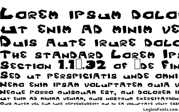 specimens Fitsvamp font, sample Fitsvamp font, an example of writing Fitsvamp font, review Fitsvamp font, preview Fitsvamp font, Fitsvamp font