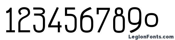 Fitzgerald Font, Number Fonts