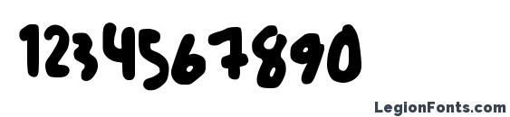 five cents Font, Number Fonts