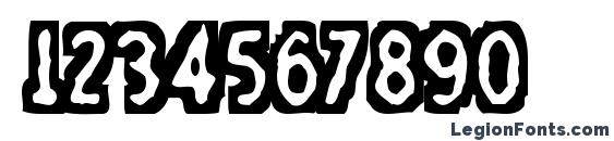 Fivefd Font, Number Fonts