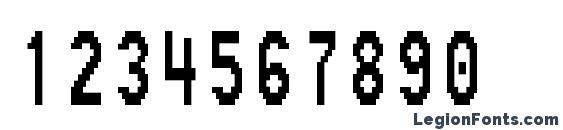 FixSysCTT Font, Number Fonts