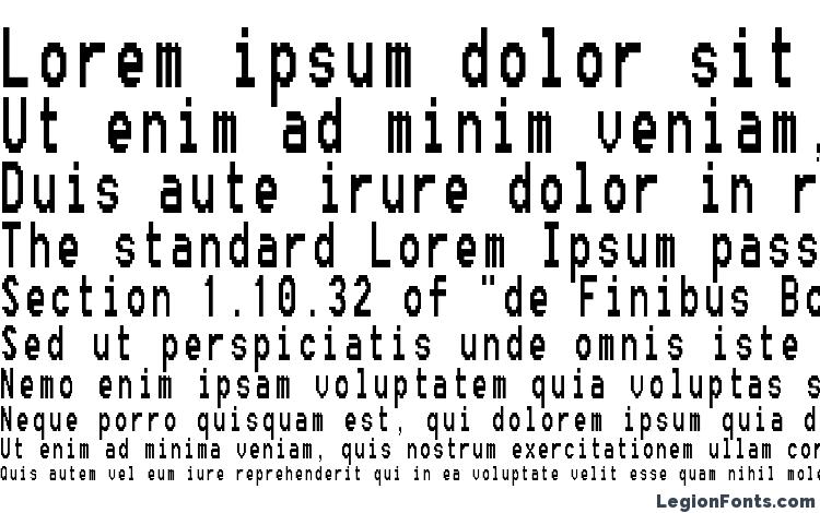 specimens FixSysCTT font, sample FixSysCTT font, an example of writing FixSysCTT font, review FixSysCTT font, preview FixSysCTT font, FixSysCTT font