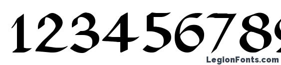 Fjord normal Font, Number Fonts