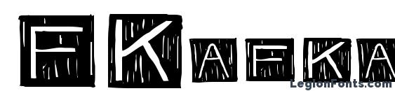 шрифт FKafka Medium, бесплатный шрифт FKafka Medium, предварительный просмотр шрифта FKafka Medium
