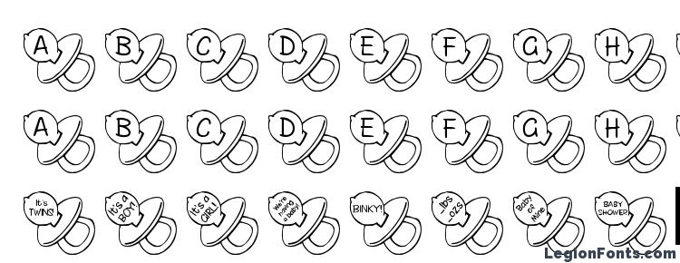 glyphs Fl binky font, сharacters Fl binky font, symbols Fl binky font, character map Fl binky font, preview Fl binky font, abc Fl binky font, Fl binky font