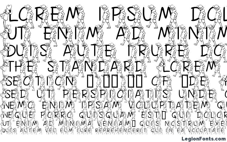 specimens Fl kiddles font, sample Fl kiddles font, an example of writing Fl kiddles font, review Fl kiddles font, preview Fl kiddles font, Fl kiddles font