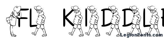 шрифт Fl kiddles, бесплатный шрифт Fl kiddles, предварительный просмотр шрифта Fl kiddles