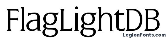 FlagLightDB Normal font, free FlagLightDB Normal font, preview FlagLightDB Normal font