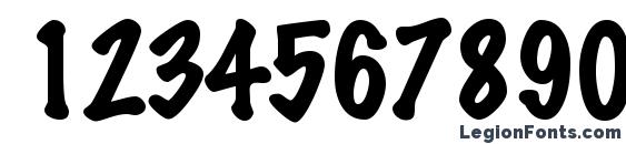 Flairssk Font, Number Fonts