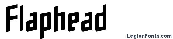 шрифт Flaphead, бесплатный шрифт Flaphead, предварительный просмотр шрифта Flaphead