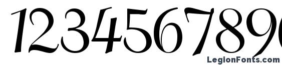 Flapper normal Font, Number Fonts
