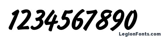 FlashDLig Font, Number Fonts