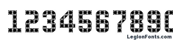 FlatPack Font, Number Fonts
