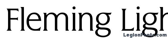 Fleming Light Regular Font