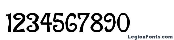 FLEMISH Regular Font, Number Fonts