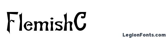 FlemishC font, free FlemishC font, preview FlemishC font