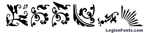 FleurDesign Dingbats Font, Number Fonts