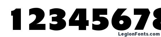 Flipper Bold DB Font, Number Fonts