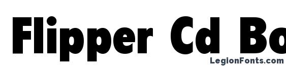Flipper Cd Bold font, free Flipper Cd Bold font, preview Flipper Cd Bold font