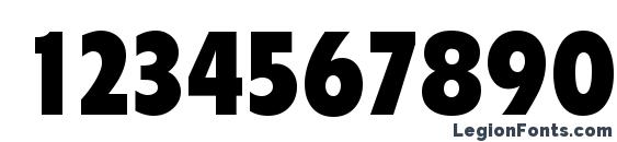 FlipperCd Bold Font, Number Fonts