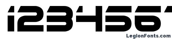 Flipside BRK Font, Number Fonts