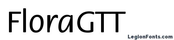 FloraGTT Font, Typography Fonts