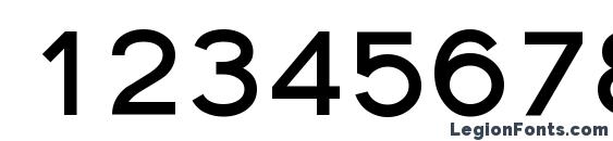 Florencesans Bold Font, Number Fonts