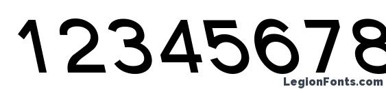 Florencesans Rev Bold Italic Font, Number Fonts