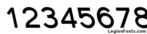 Florencesans SC Rev Bold Italic Font, Number Fonts