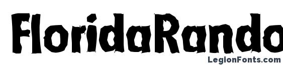 FloridaRandom Xbold Regular Font