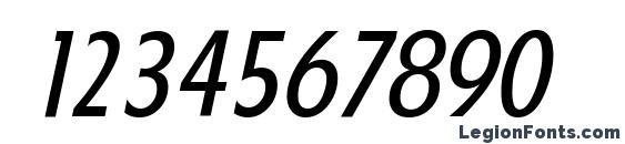 Шрифт FloridaSerial Italic, Шрифты для цифр и чисел